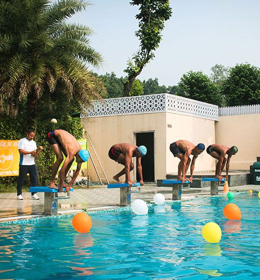 World class swimming pool facility for our boarding school students